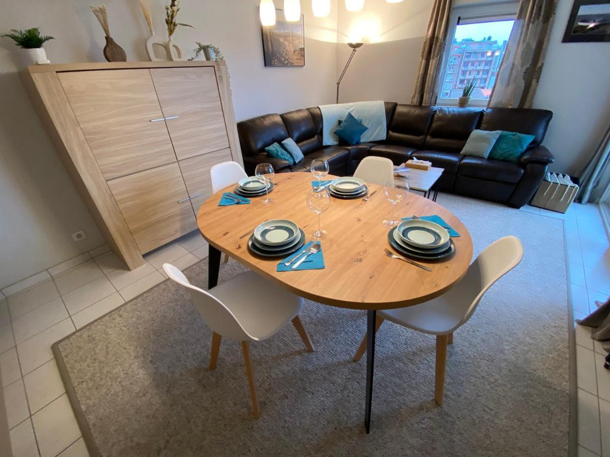 Vakantieappartement Oostende Met Priveparking Exterior foto